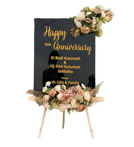 Papan Bunga Akrilik Haurkolot