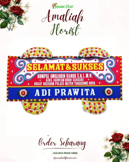 Papan Bunga Ucapan Selamat Haurkolot